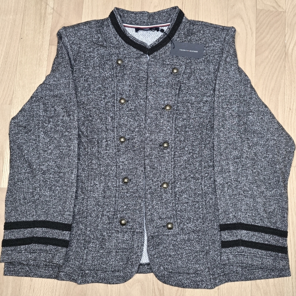 Tommy Hilfiger Women's Classic Tommy Military / Band Style Jacket, 3X
